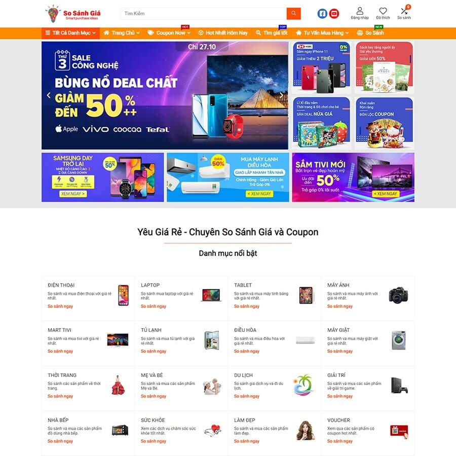 Theme WordPress Elementor Web So Sánh